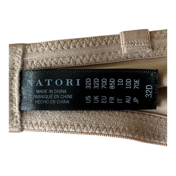 Natori bra 774495 reflex strapless tan size 32D - Picture 3 of 5